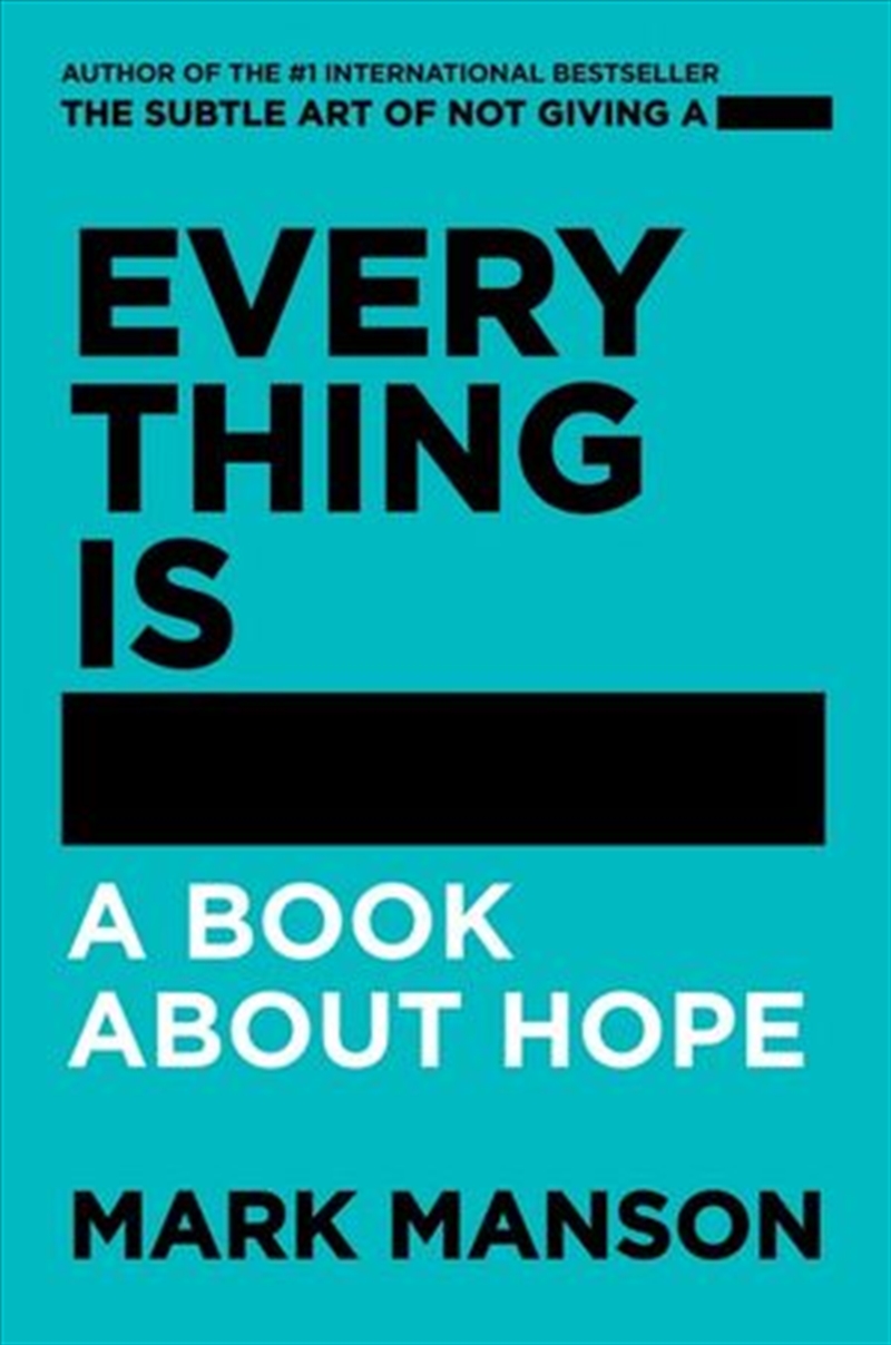 Everything Is - A Book About Hope/Product Detail/Self Help & Personal Development