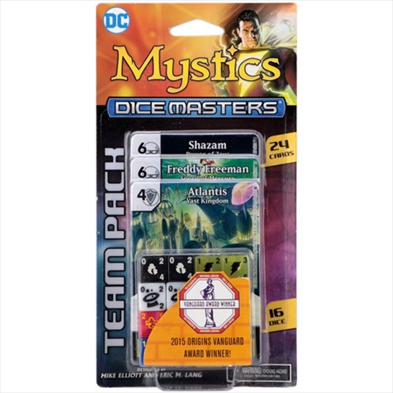DC Dice Masters - Mystics Team Pack/Product Detail/Dice Games
