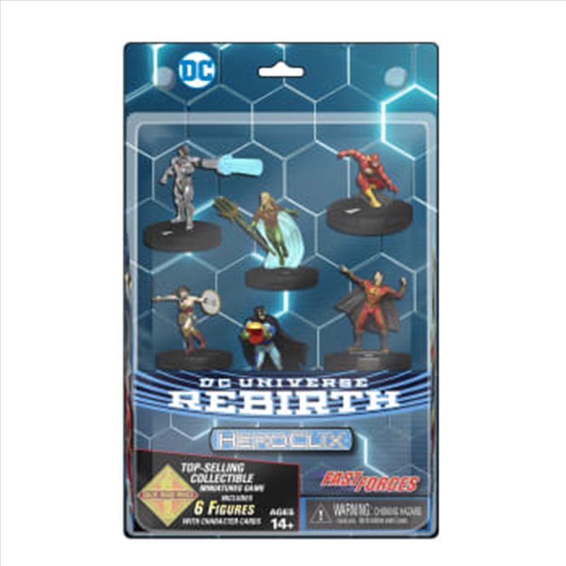 Heroclix - DC Rebirth Fast Forces 6-pack/Product Detail/Table Top Games