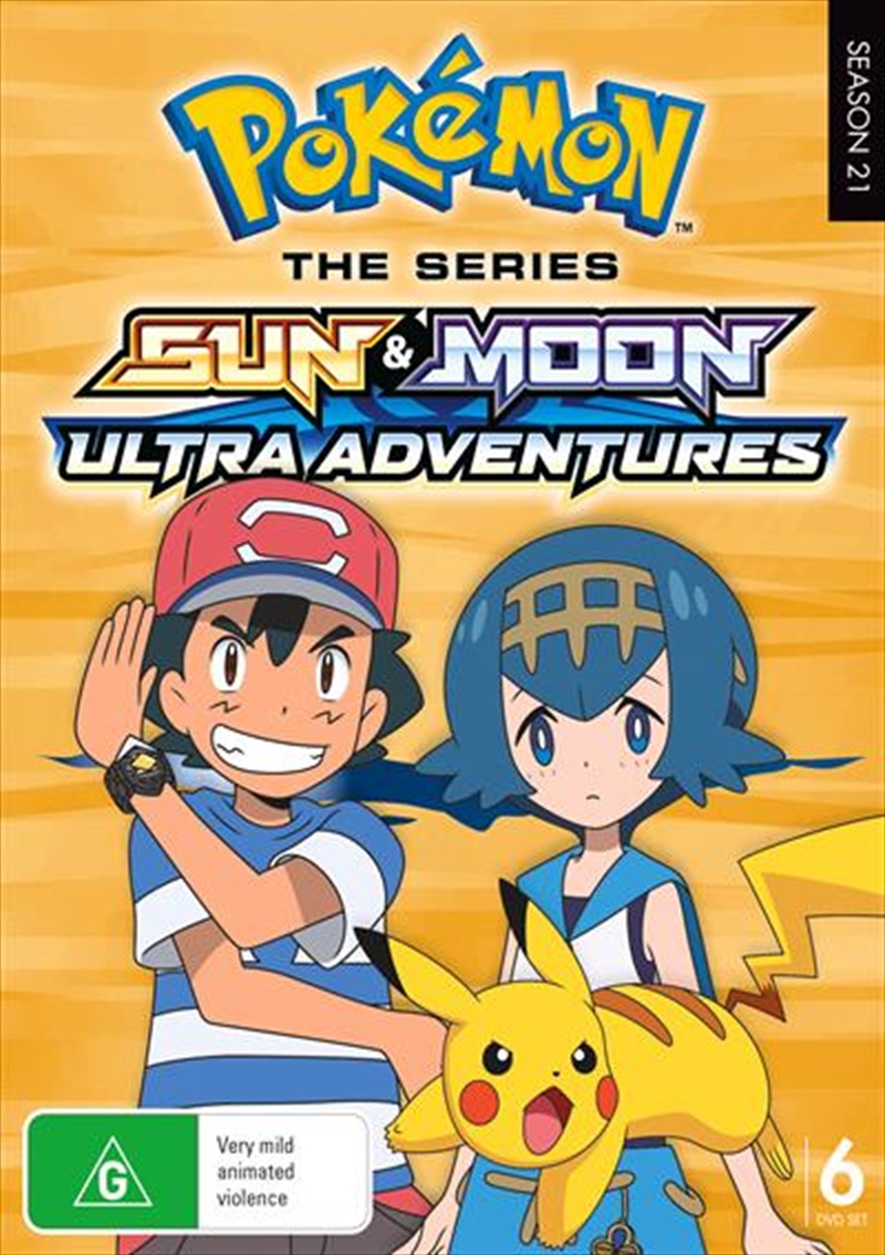 Buy Pokemon The Series Sun And Moon Ultra Adventures Complete
