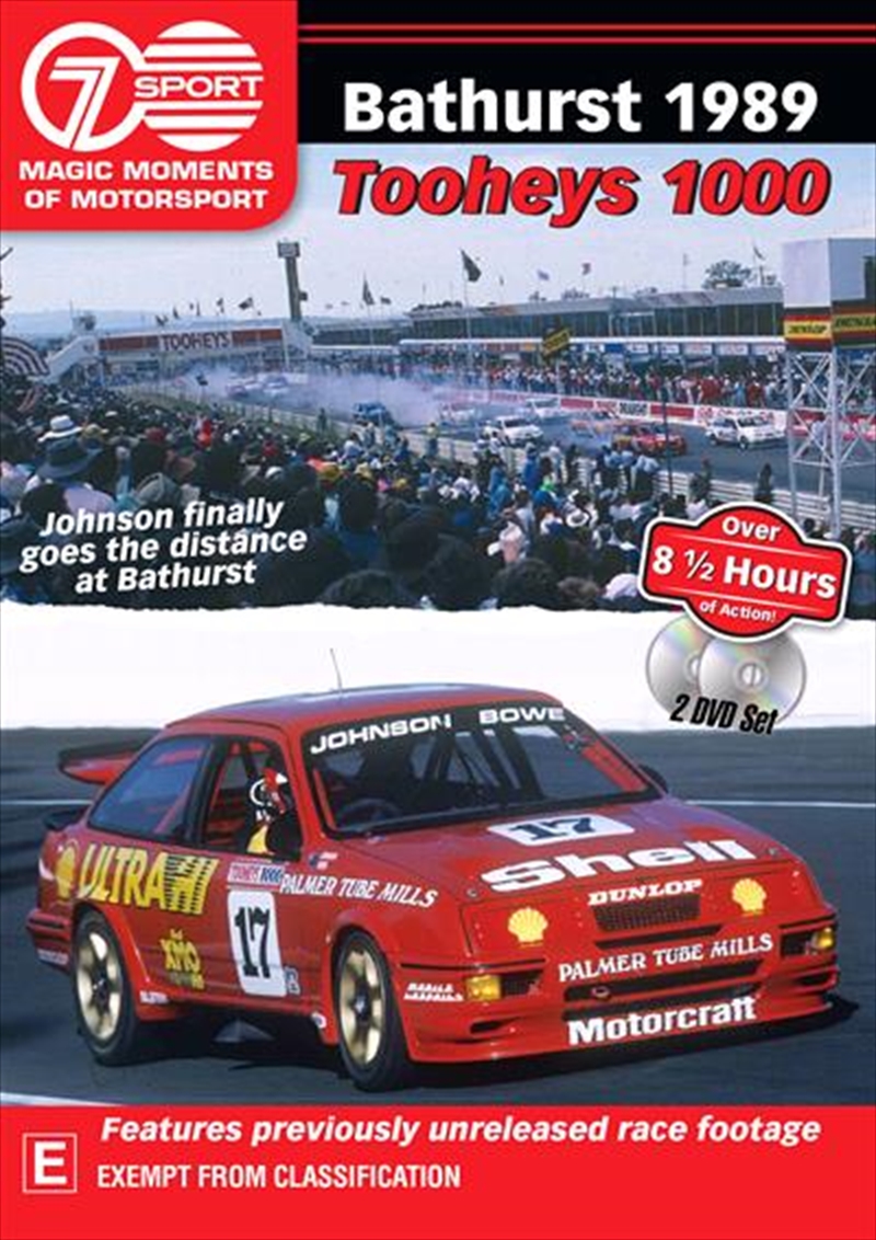 Magic Moments Of Motorsport - 1989 Tooheys 1000 | DVD