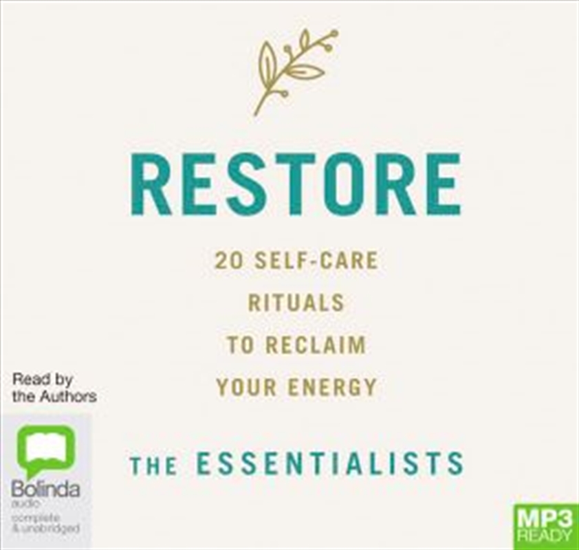 Buy Restore 20 Self Care Rituals by Shannah Kennedy in Audio Books Sanity