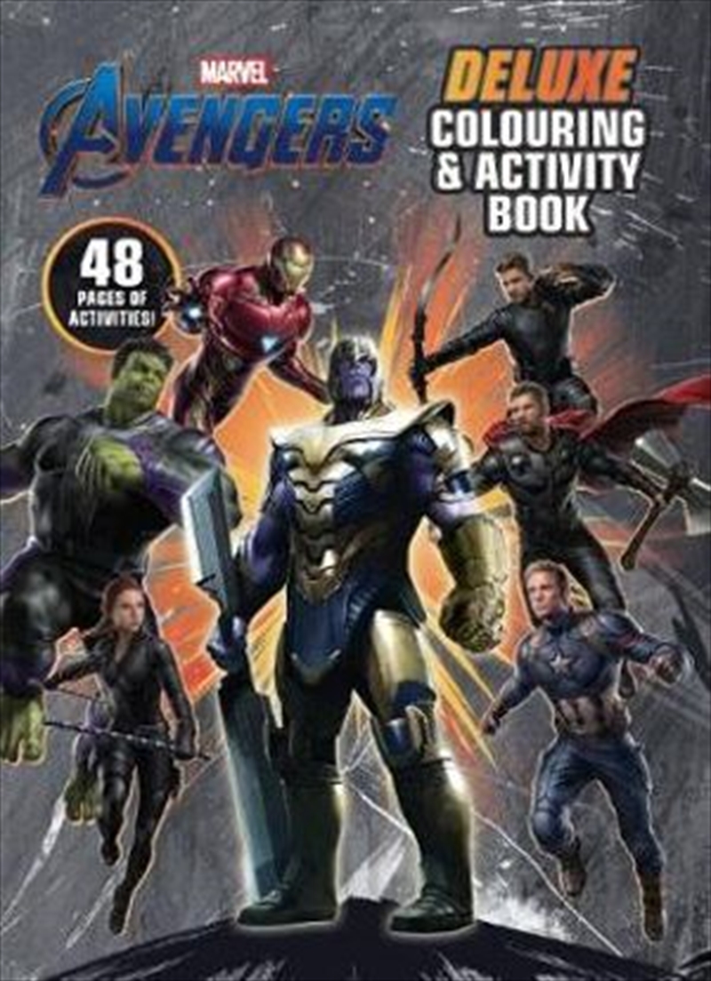 Avengers 4: Deluxe Colour & Activity/Product Detail/Kids Activity Books