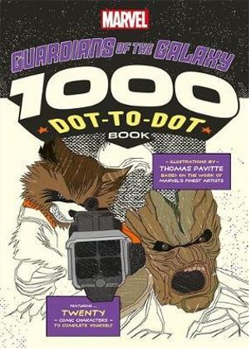 Marvel's Guardians Of The Galaxy 1000 Dot-to-Dot Book/Product Detail/Reading