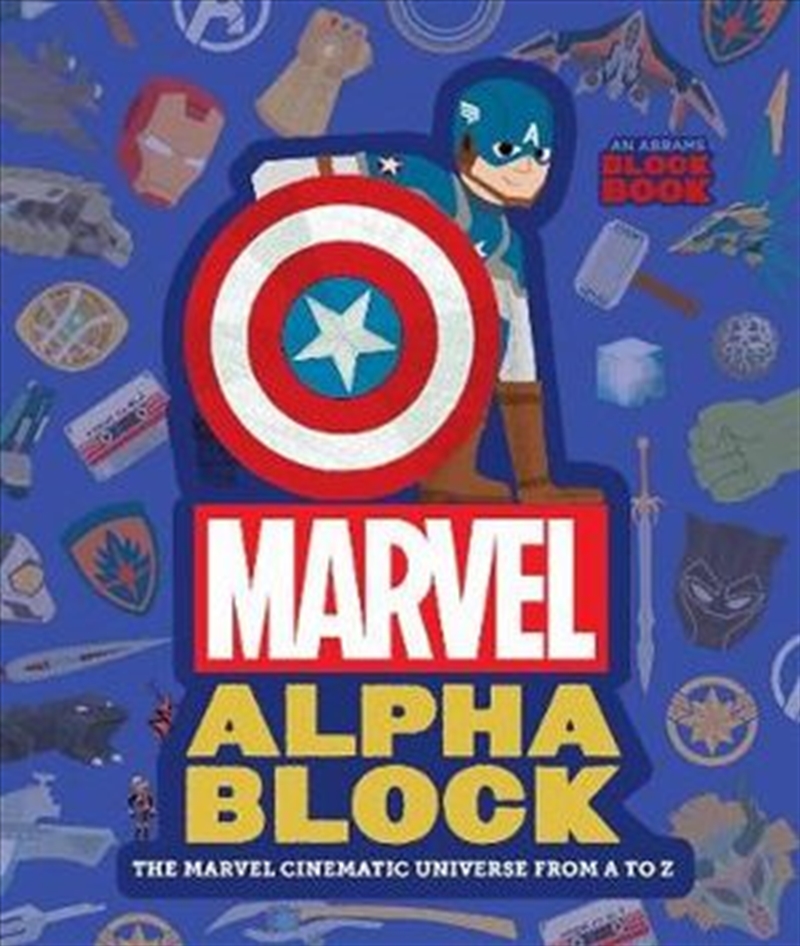 Marvel Alphablock/Product Detail/Kids Activity Books