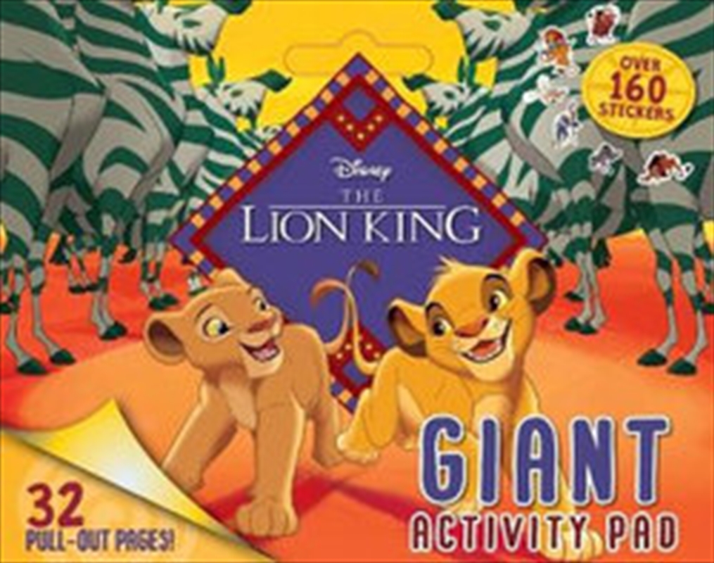 Lion King Giant Activity Pad/Product Detail/Arts & Crafts Supplies