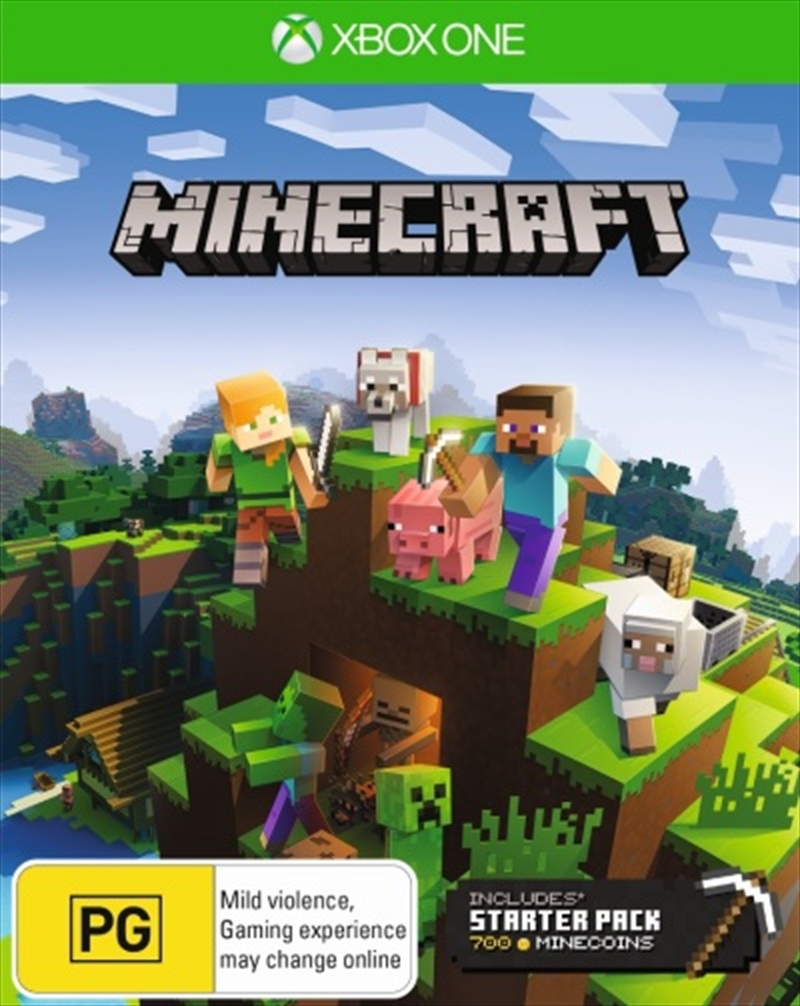 Minecraft Bedrock Starter Collection Xbox One Game Buy Minecraft Starter Collection on XBox One | Sanity