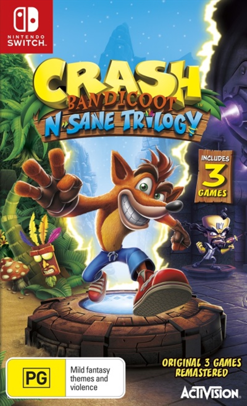 Crash Bandicoot Nsane Trilogy | Nintendo Switch
