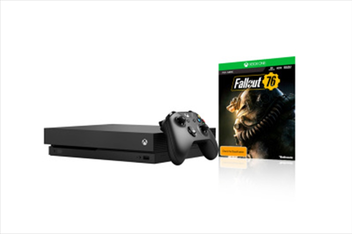 Xbox One Console X with Fallout 76/Product Detail/Consoles & Accessories