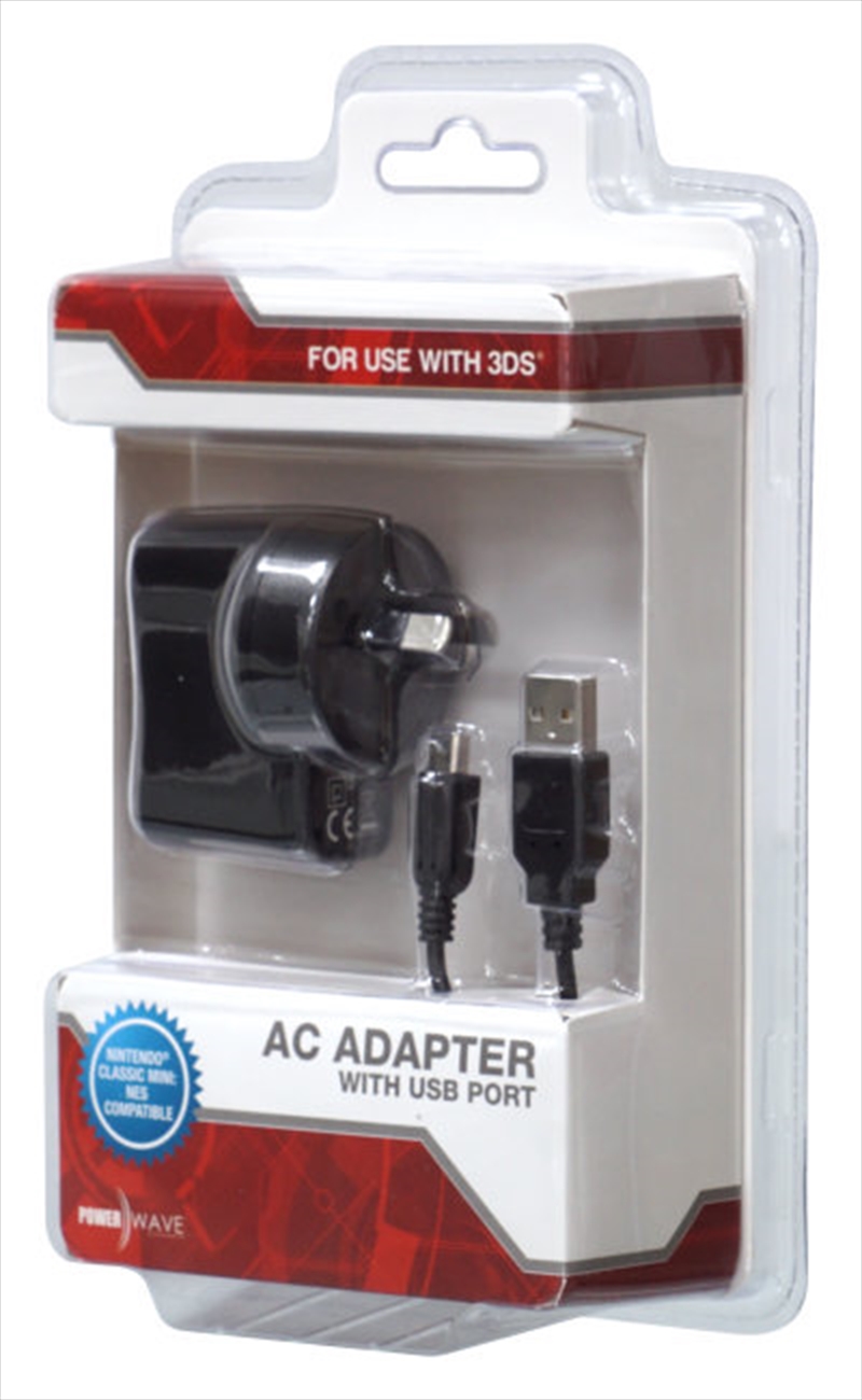 Powerwave 3ds Ac Adapter Usb/Product Detail/Consoles & Accessories