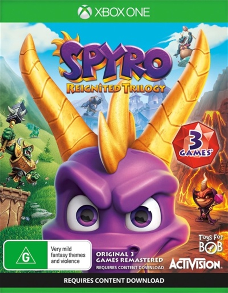 Spyro Reignited Trilogy/Product Detail/Action & Adventure