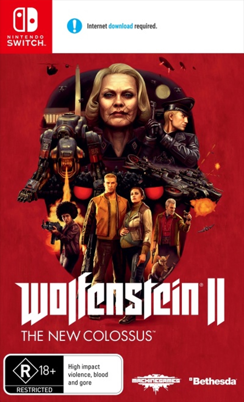 Wolfenstein 2 The New Colossus/Product Detail/First Person Shooter