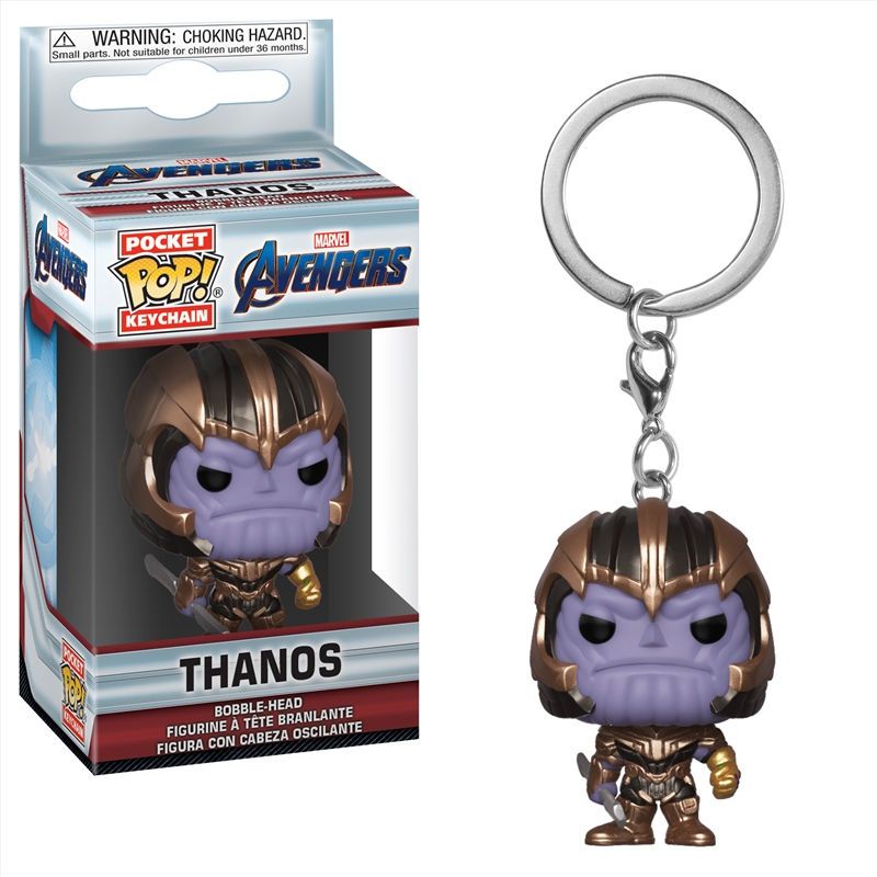 Avengers 4 - Thanos Pop! Keychain/Product Detail/Movies
