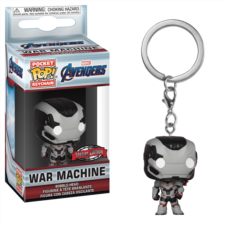 Avengers 4 - War Machine Pop! Keychain RS/Product Detail/Movies