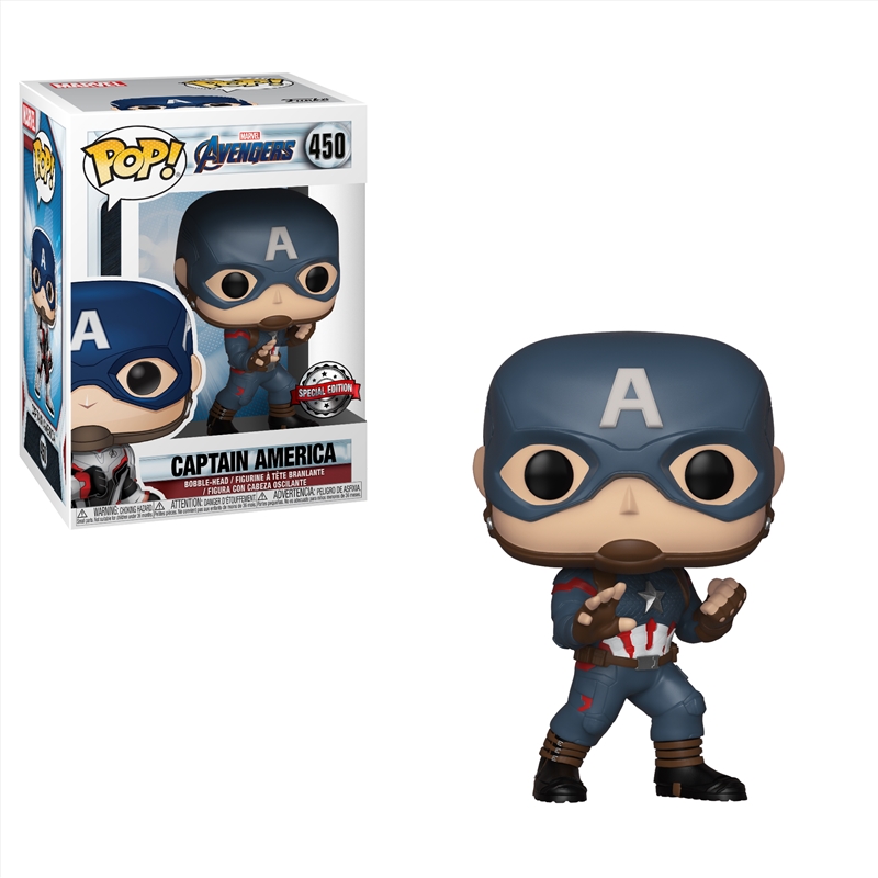 Avengers 4 - Captain America Pop! RS/Product Detail/Movies