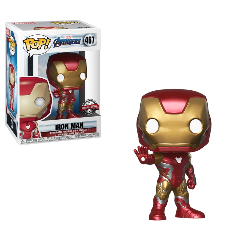Avengers 4 - Iron Man Pop! RS/Product Detail/Movies