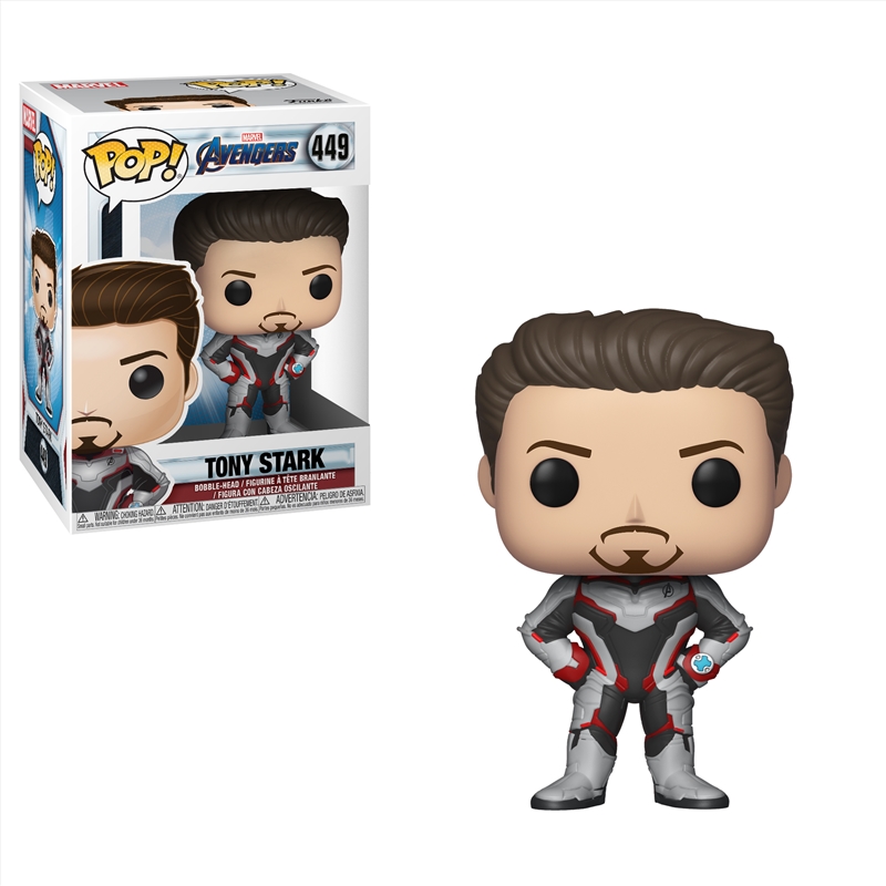 Avengers 4 - Tony Stark (Team Suit) Pop!/Product Detail/Movies