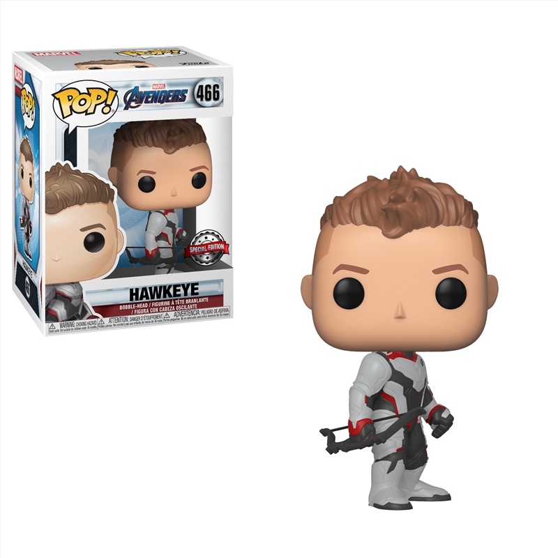 Avengers 4 - Hawkeye (Team Suit) Pop! RS/Product Detail/Movies