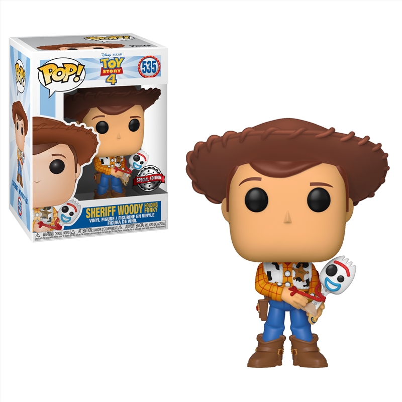 Toy Story 4 - Woody w/Forky Pop! RS/Product Detail/Movies
