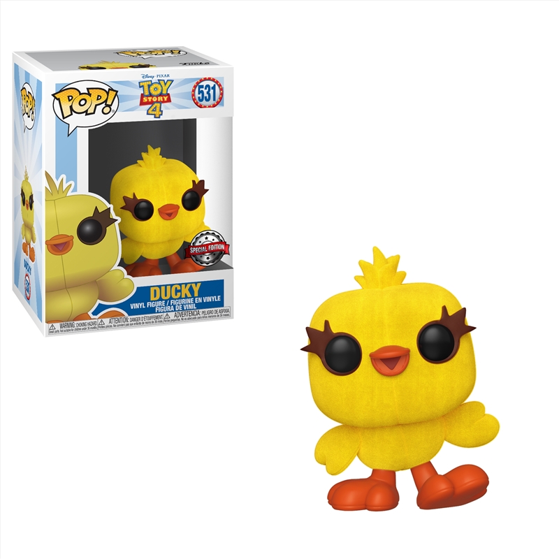 Toy Story 4 - Ducky Flocked Pop! RS/Product Detail/Movies