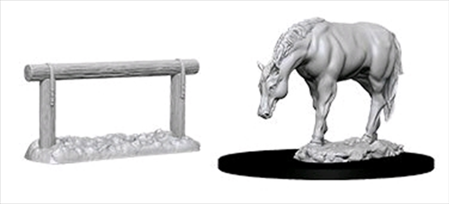 Pathfinder Battles Deep Cuts Unpainted Miniatures: Dire Wolf - WizKids