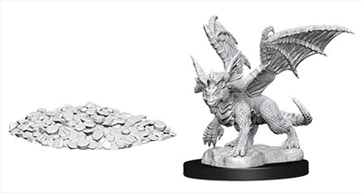 Dungeons & Dragons - Nolzur’s Marvelous Unpainted Minis: Blue Dragon Wyrmling/Product Detail/RPG Games