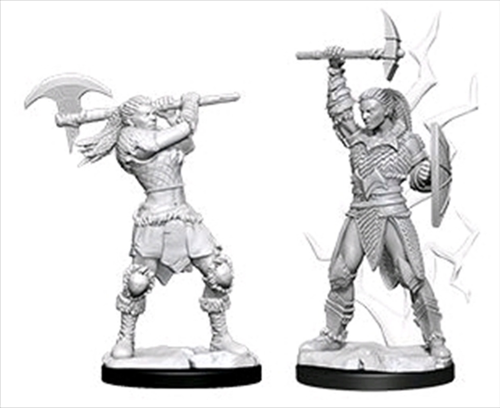 Dungeons & Dragons - Nolzur’s Marvelous Unpainted Minis: Female Goliath Barbarian/Product Detail/RPG Games