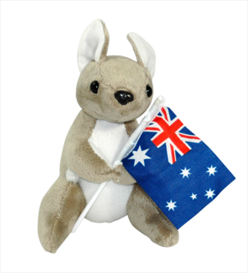 16cm Kangaroo W/ Flag/Product Detail/Plush Toys