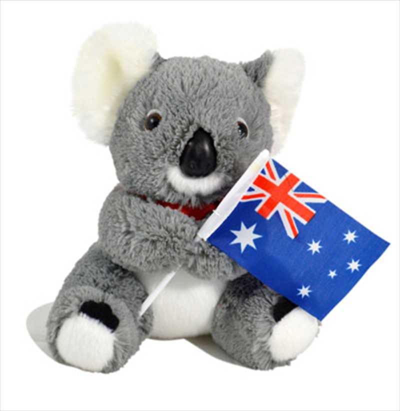 16cm Sitting Koala W/Flag/Product Detail/Plush Toys