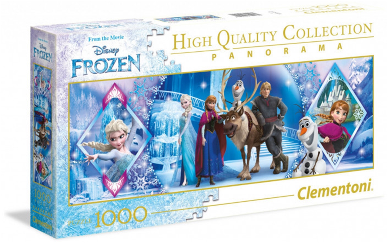 Clementoni Disney Puzzle Frozen Panorama 1000 Pieces | Merchandise
