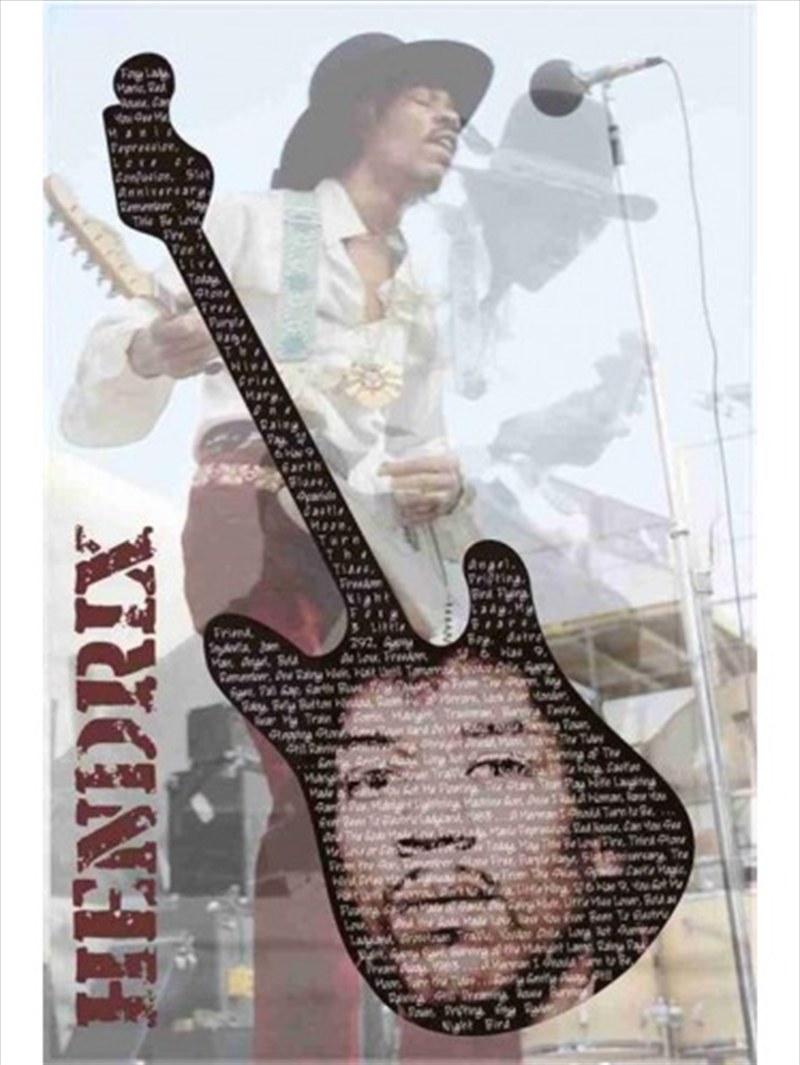 Jimi Hendrix Guitar Songs/Product Detail/Posters & Prints