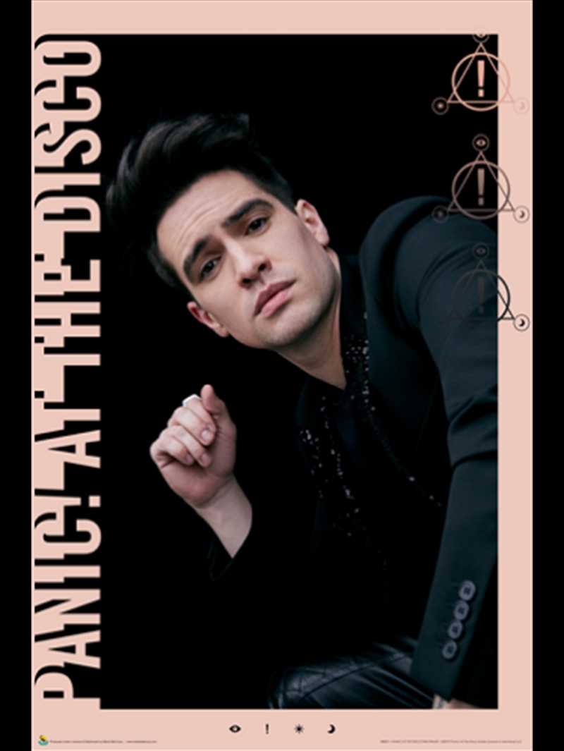 Panic At The Disco Pink Frame/Product Detail/Posters & Prints