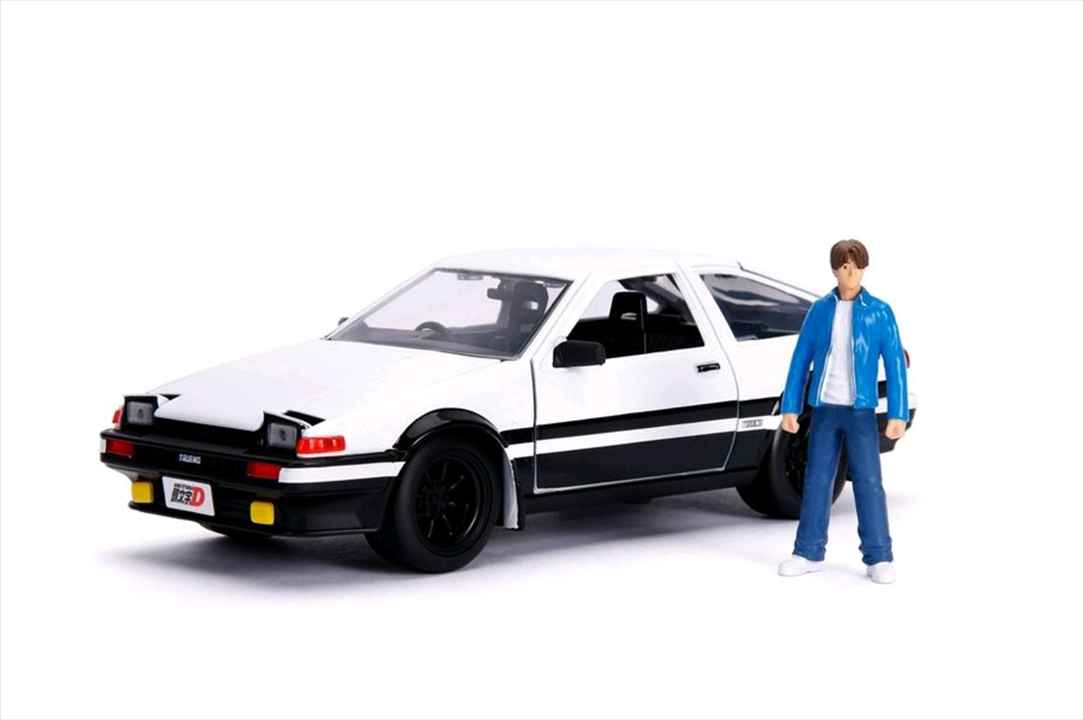 Initial D - 1986 Toyota Corolla Trueno AE86 1:24 Hollywood Ride/Product Detail/Replicas