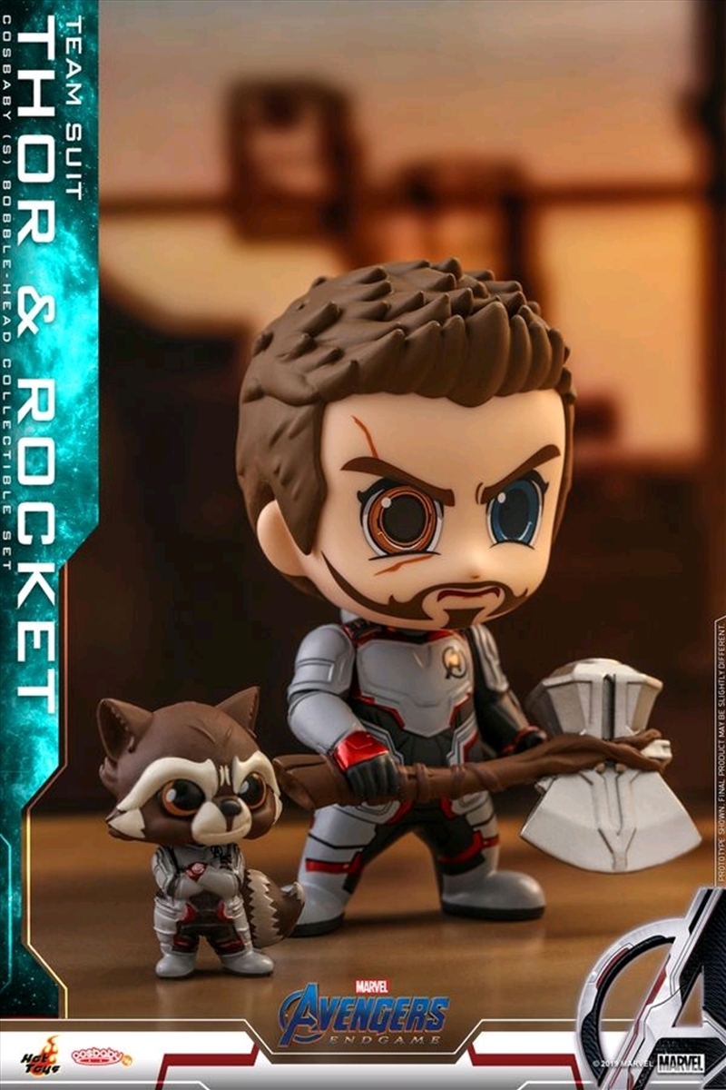 Avengers 4: Endgame - Thor & Rocket Cosbaby Set/Product Detail/Figurines