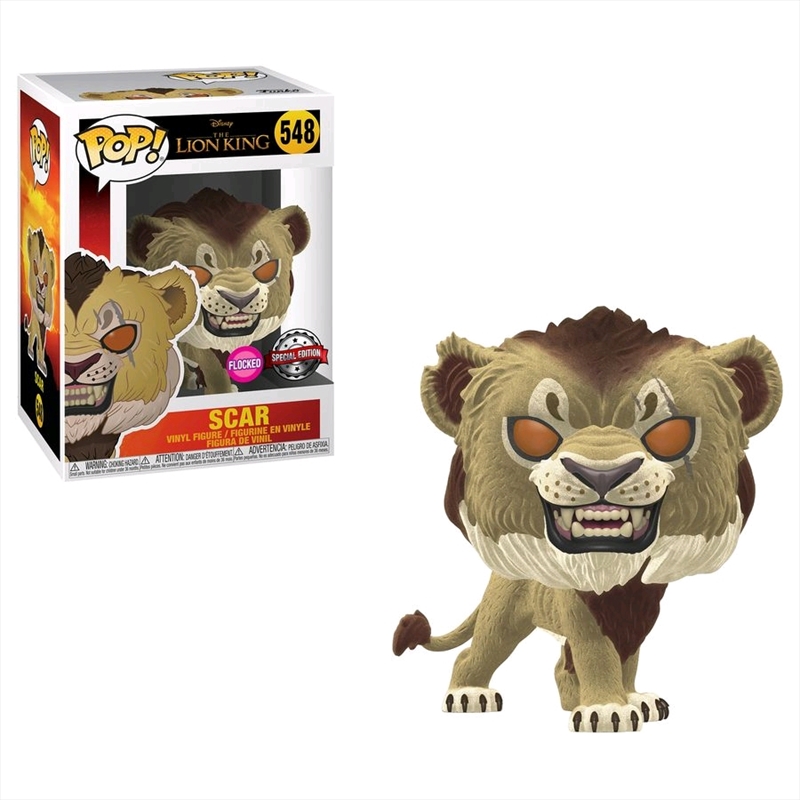 Lion King (2019) - Scar Flocked US Exclusive Pop! Vinyl [RS]/Product Detail/Movies
