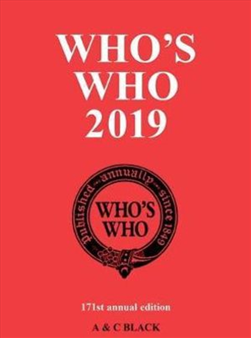 Who's Who 2019/Product Detail/Biographies & True Stories