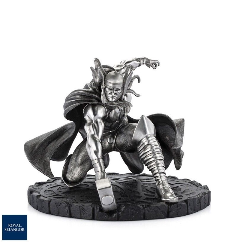 Marvel Thor God of Thunder Limited Edition Pewter Figurine | Merchandise