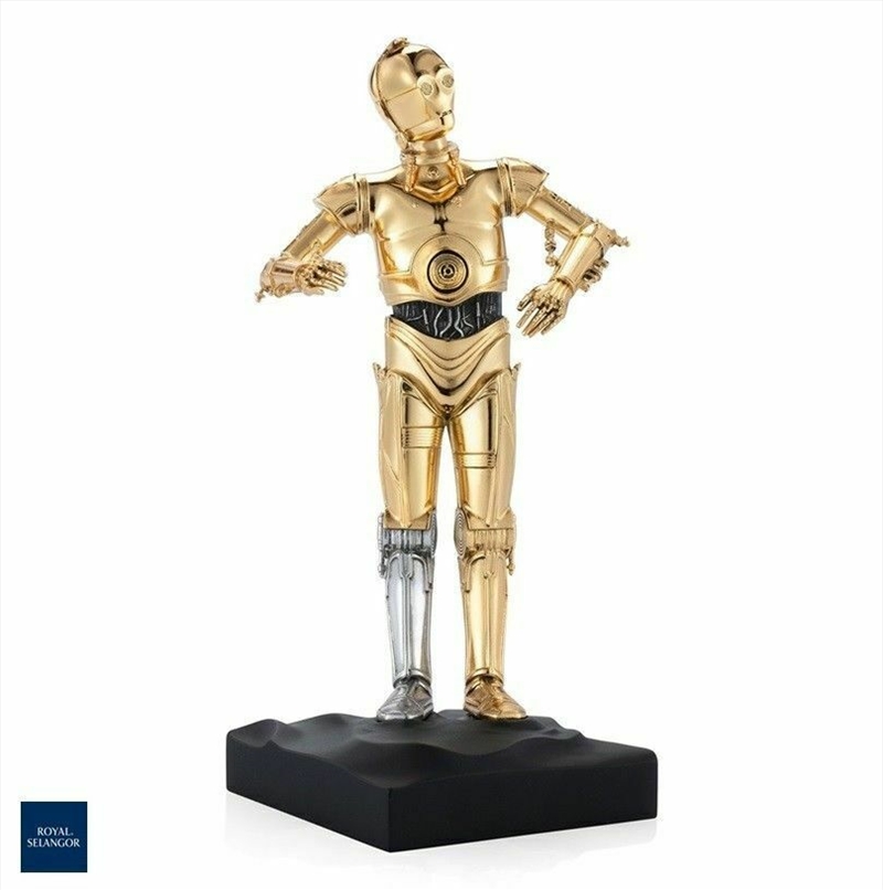 Star Wars Gilt C-3po Limited Edition Figurine | Merchandise