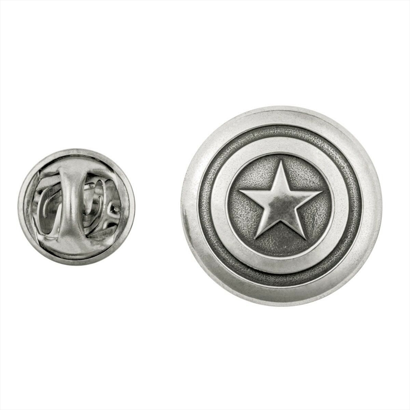 Marvel Collection Pewter Captain America Lapel Pin | Merchandise