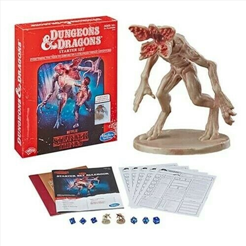 Dungeons And Dragons - Stranger Things Starter Set/Product Detail/RPG Games
