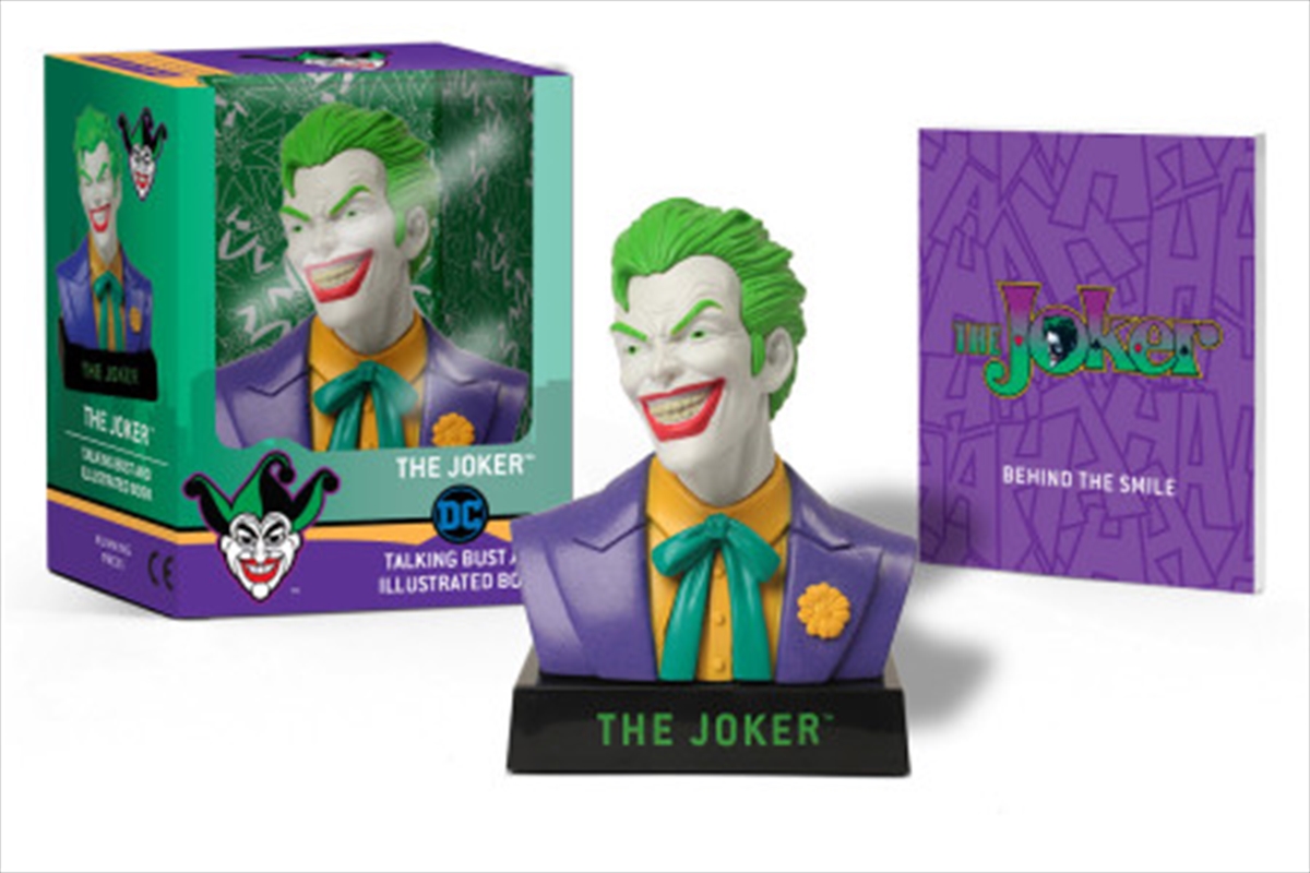 Joker Talking Bust and Illustrated Book/Product Detail/Figurines