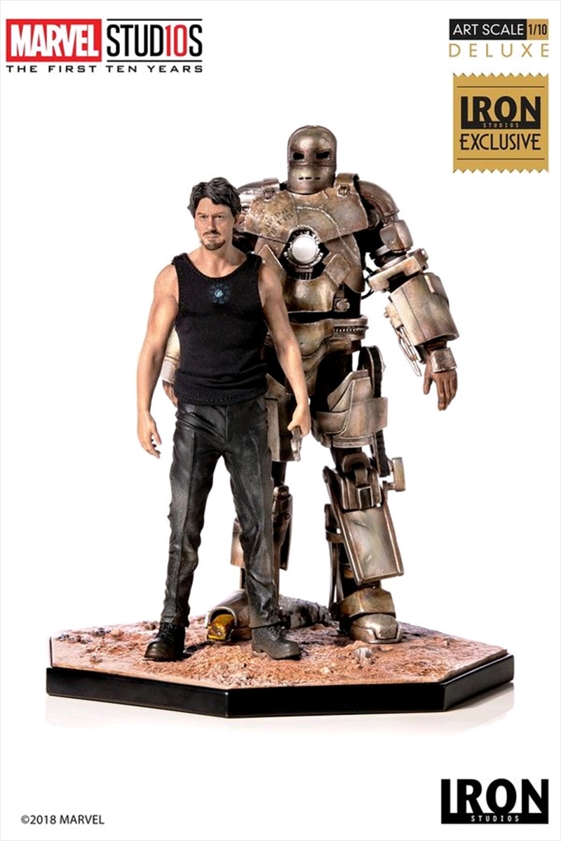 Iron Man - Tony Stark & Mark I 1:10 Scale Statue Exclusive/Product Detail/Statues