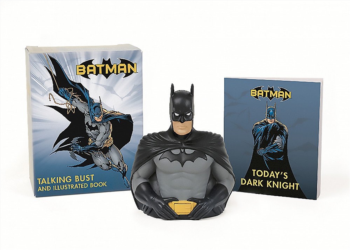 Batman: Talking Bust and Illustrated Book/Product Detail/Figurines