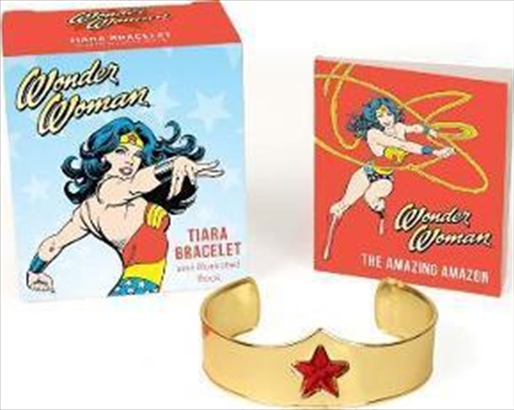 Wonder Woman Tiara Bracelet and Illustrated Book/Product Detail/Figurines