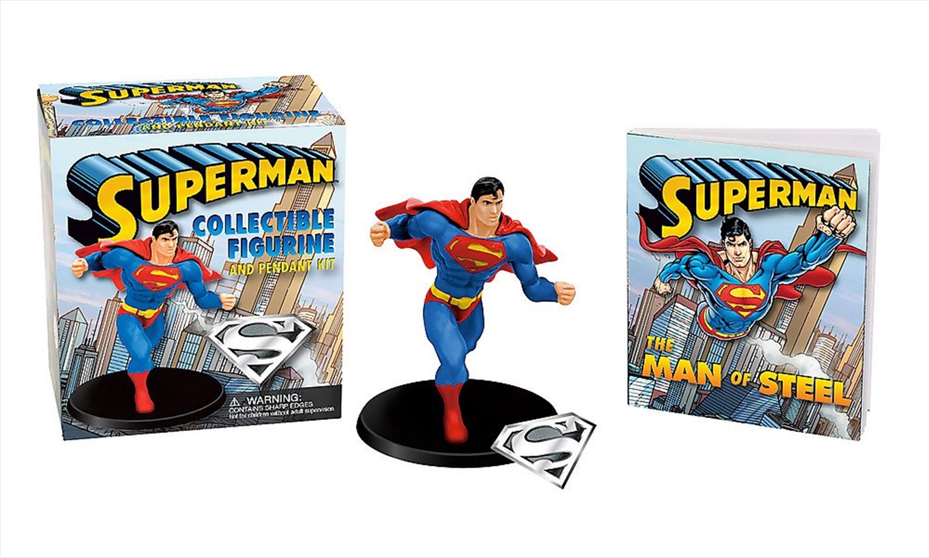 Superman: Collectible Figurine and Pendant Kit | Merchandise