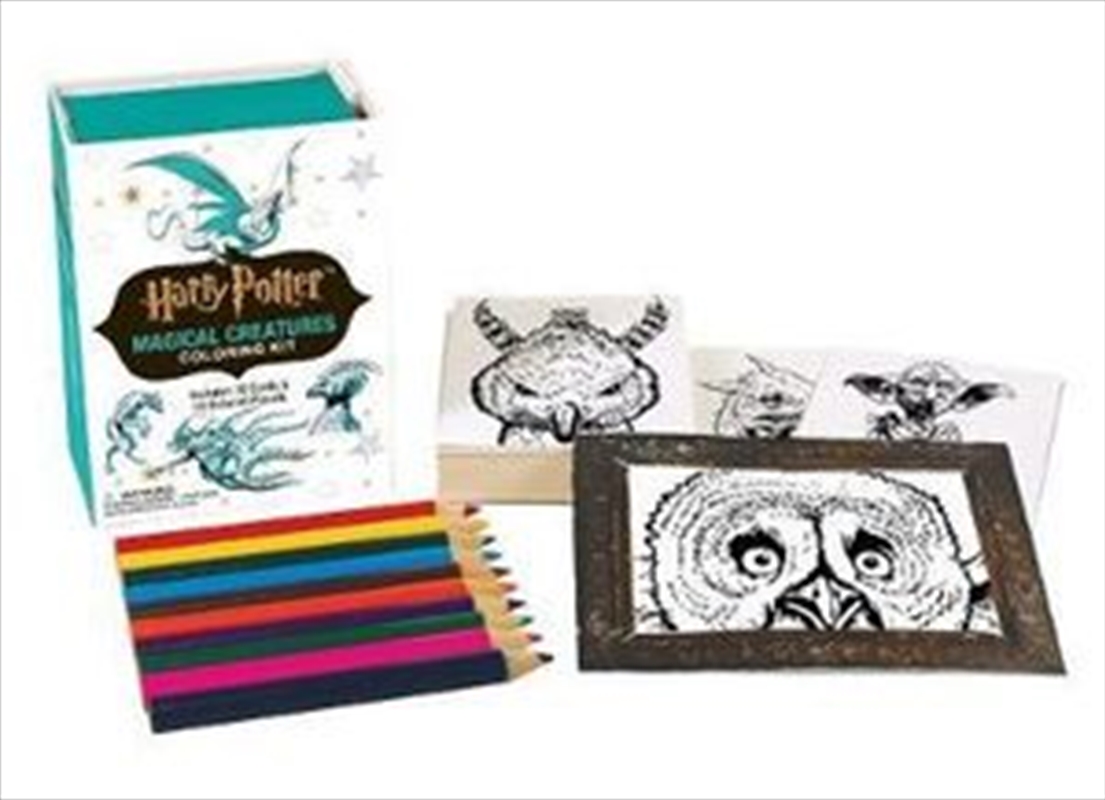 Harry Potter Magical Creatures Coloring Kit/Product Detail/Arts & Crafts Supplies