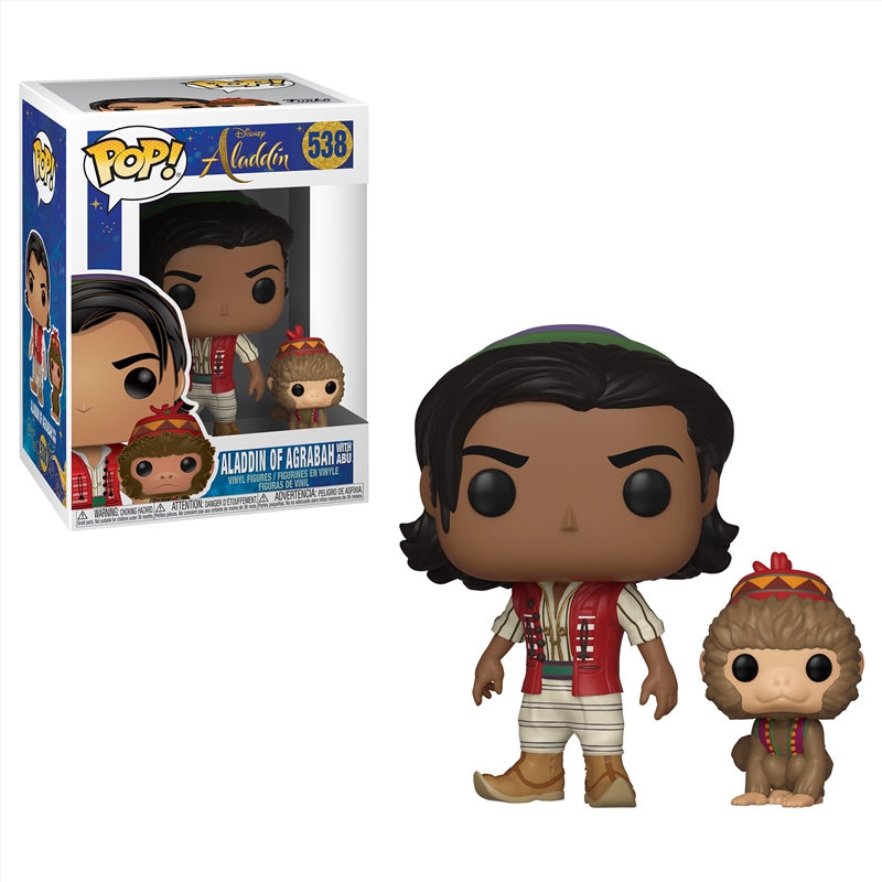 Aladdin (2019) - Aladdin of Agrabahe with Abu Pop! Vinyl/Product Detail/Movies