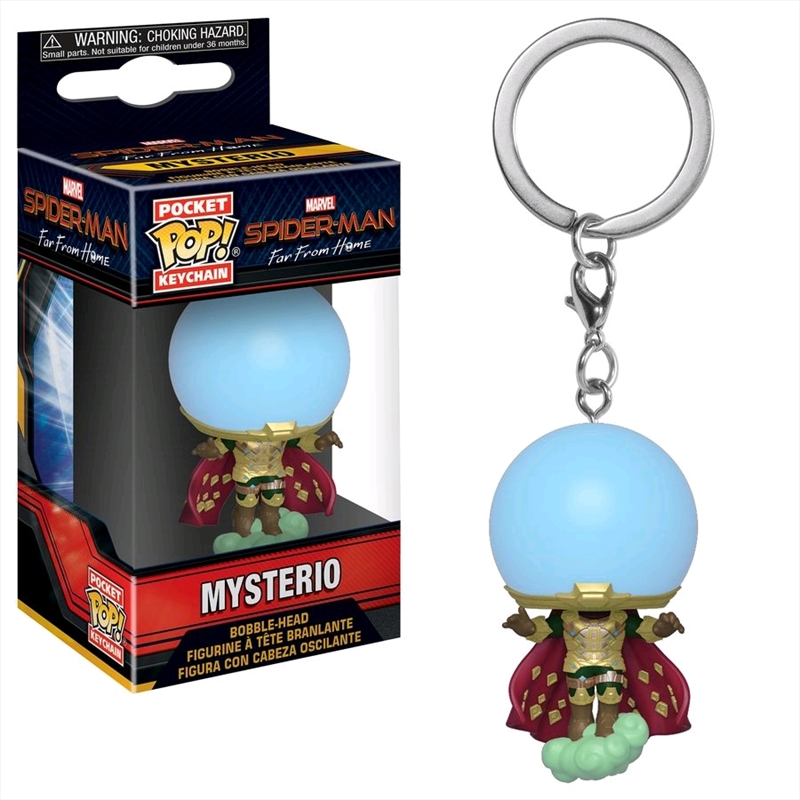 Spider-Man: Far From Home - Mysterio Pocket Pop! Keychain/Product Detail/Movies
