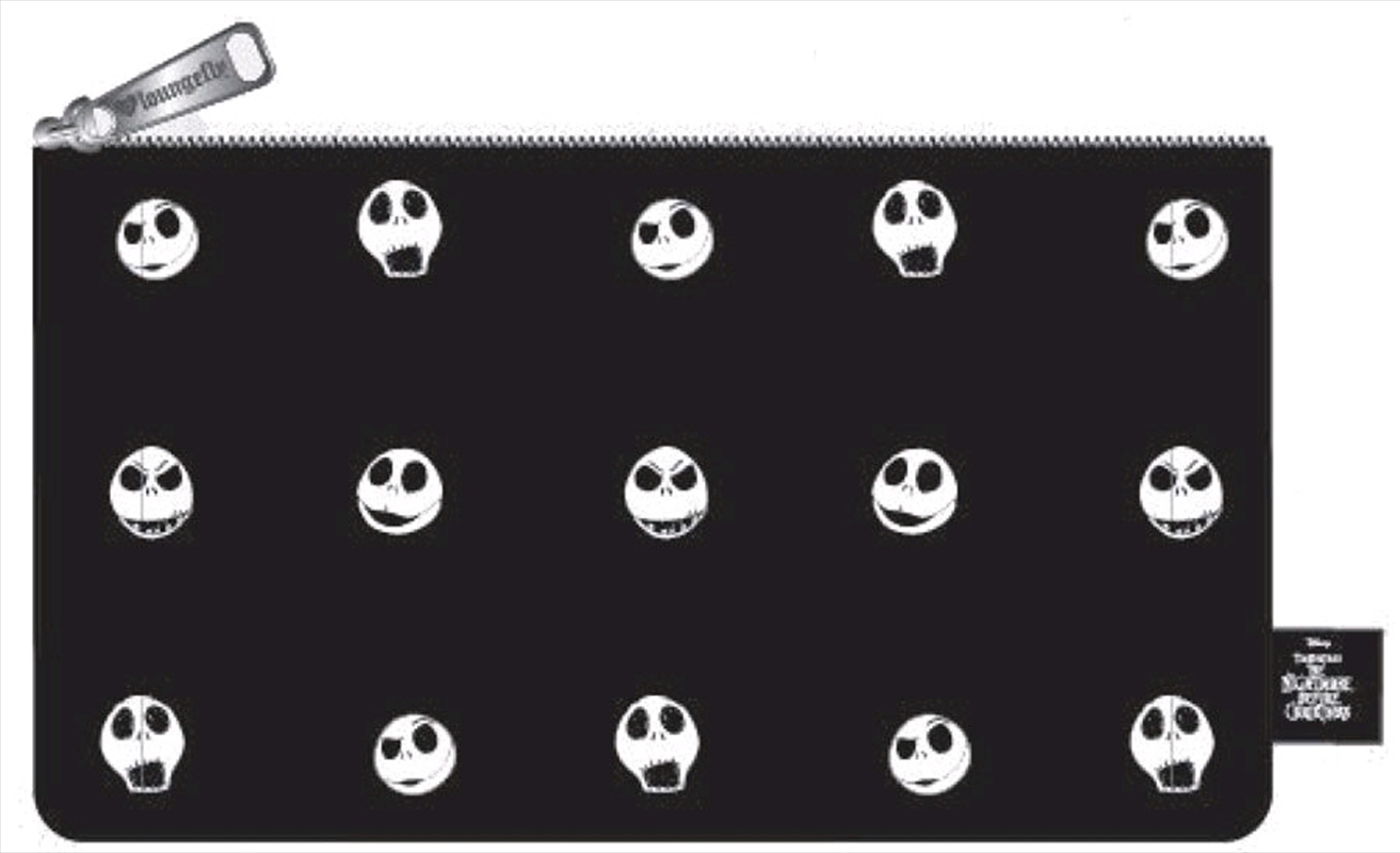Loungefly - A Nightmare Before Christmas - Black Jack head Pencil Case/Product Detail/Pencil Cases