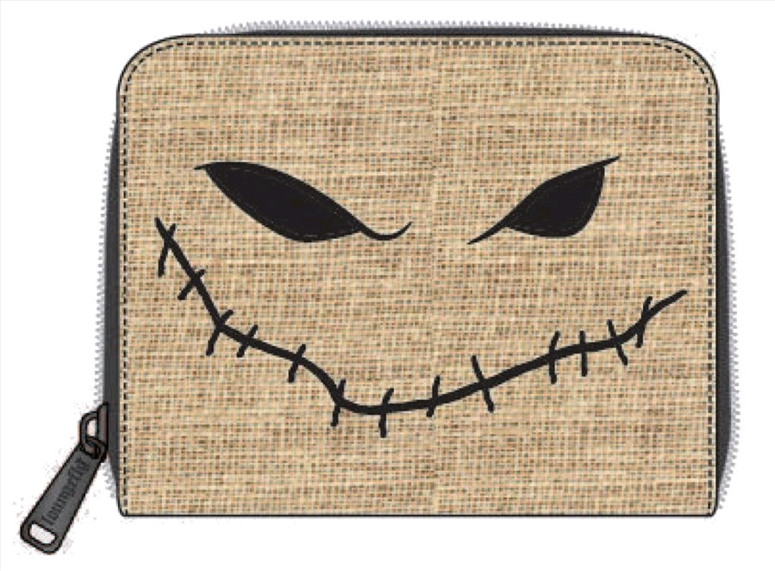 Loungefly - A Nightmare Before Christmas - Oogie Boogie Burlap Zip Wallet/Product Detail/Wallets